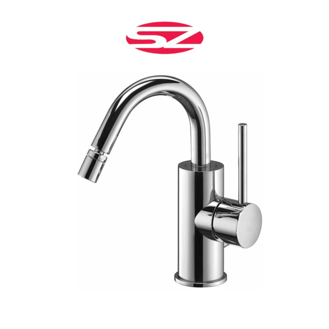 PAFFONI Rubinetto Miscelatore Bidet canna Ombrello Cromato Serie light LIG137CR