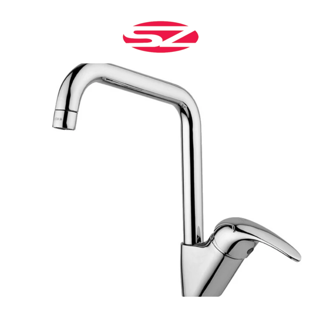 PAFFONI Rubinetto Miscelatore Lavello Cucina Cromato Serie Nettuno Due ND180CR