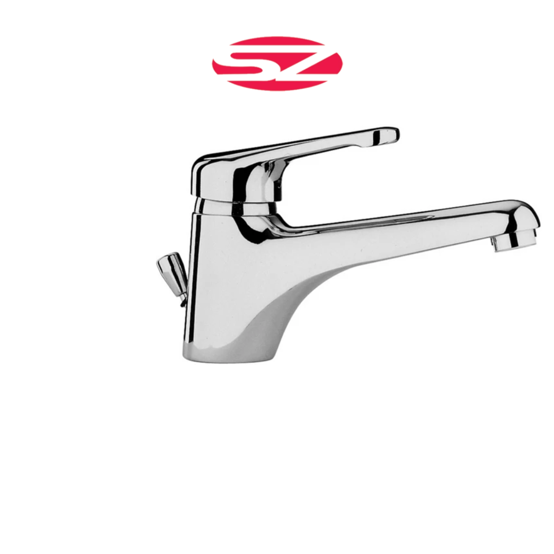 PAFFONI Rubinetto Miscelatore Lavabo Prolungato Cromato Serie Nettuno NT085CR