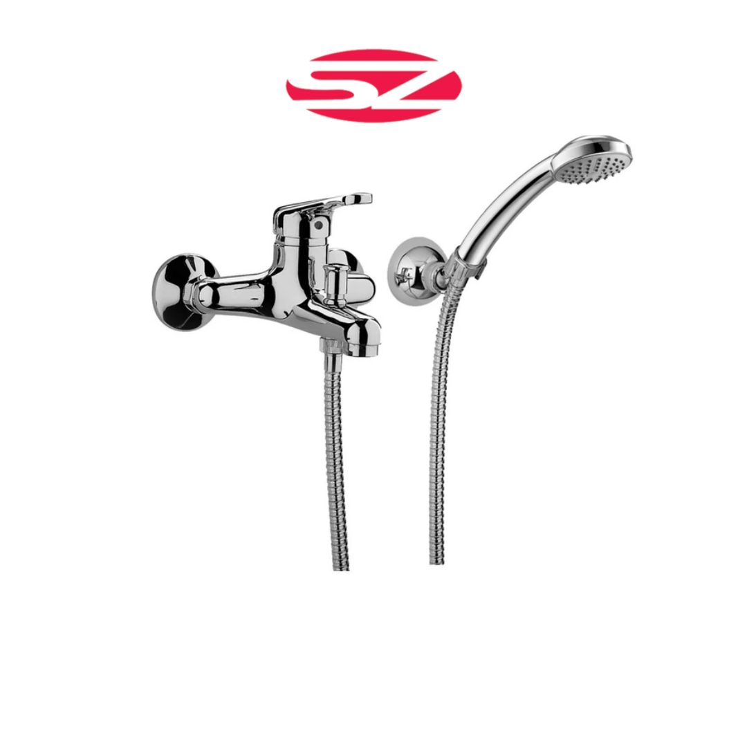 PAFFONI Rubinetto  Miscelatore vasca/doccia con Deviatore Cromato Serie Nettuno NT023CR