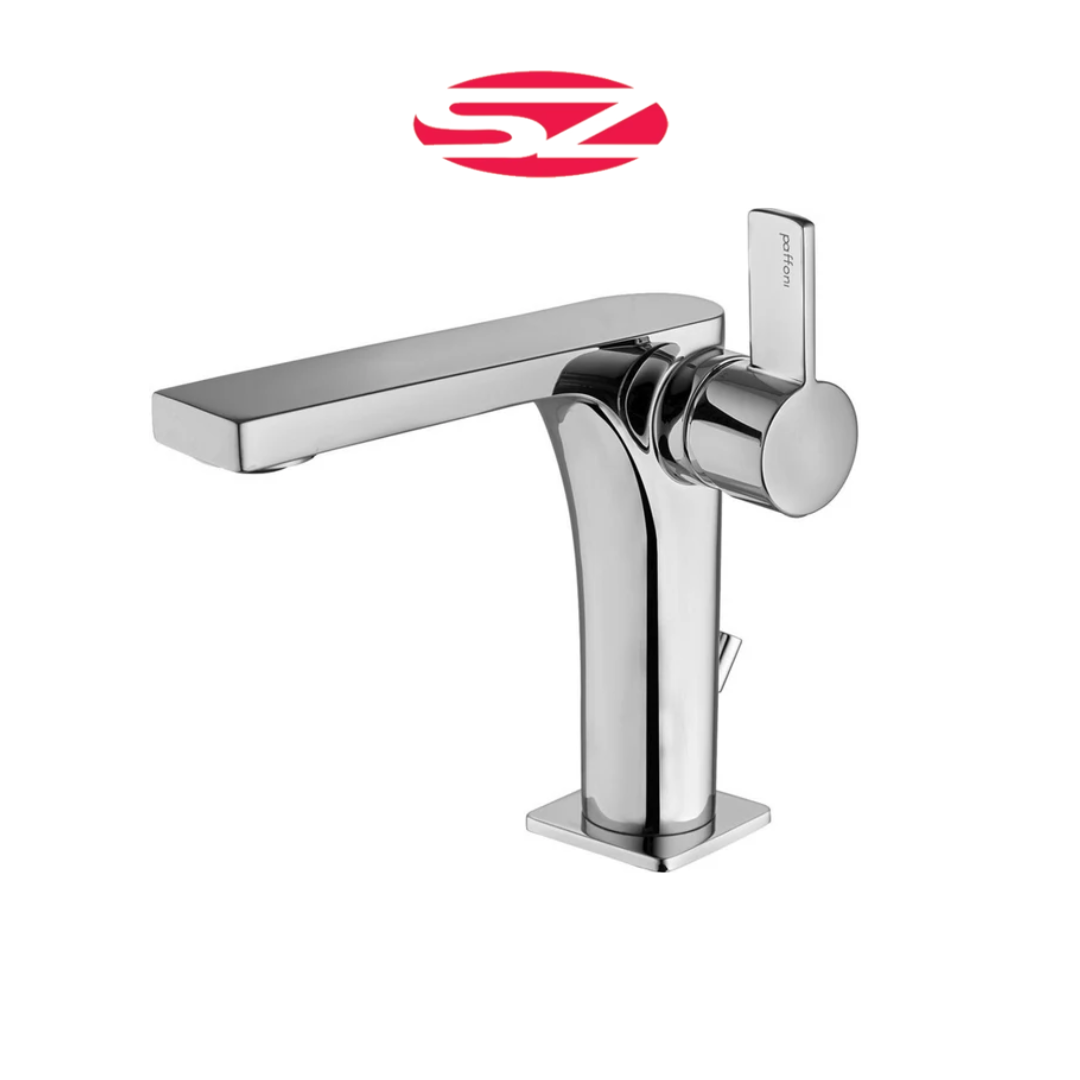 PAFFONI Rubinetto Miscelatore Lavabo Cromato Serie Rock RO075CR