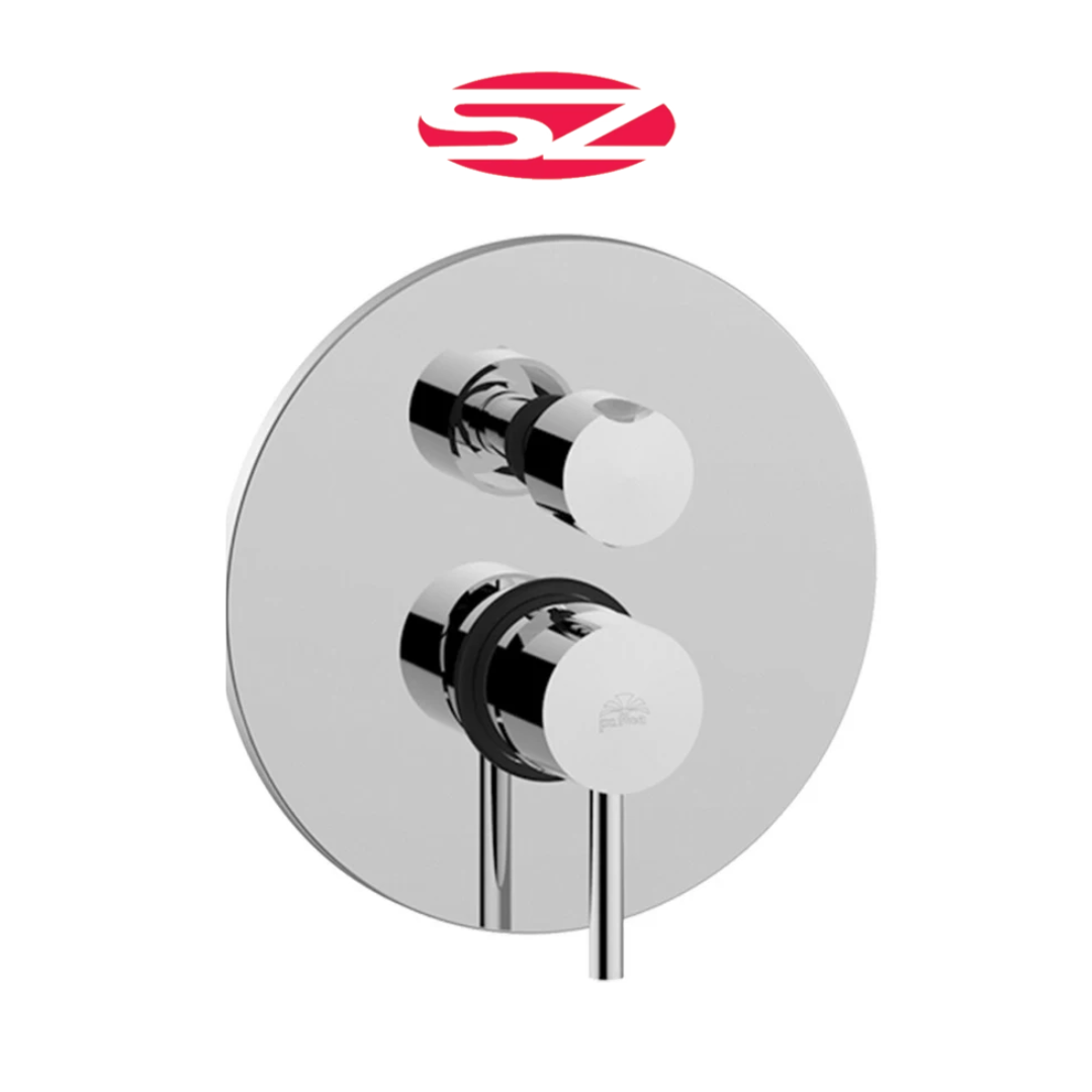 PAFFONI Rubinetto Miscelatore Incasso Doccia con Deviatore 3 Uscite Cromato Serie Stick SK019CR