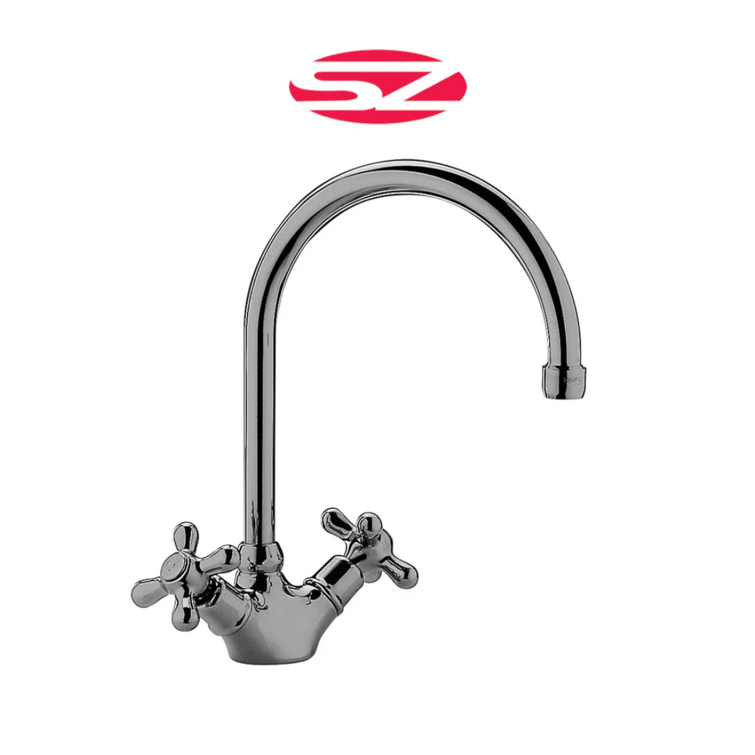 PAFFONI Miscelatore lavello monoforo con canna orientabile Serie Viola VLV180CR