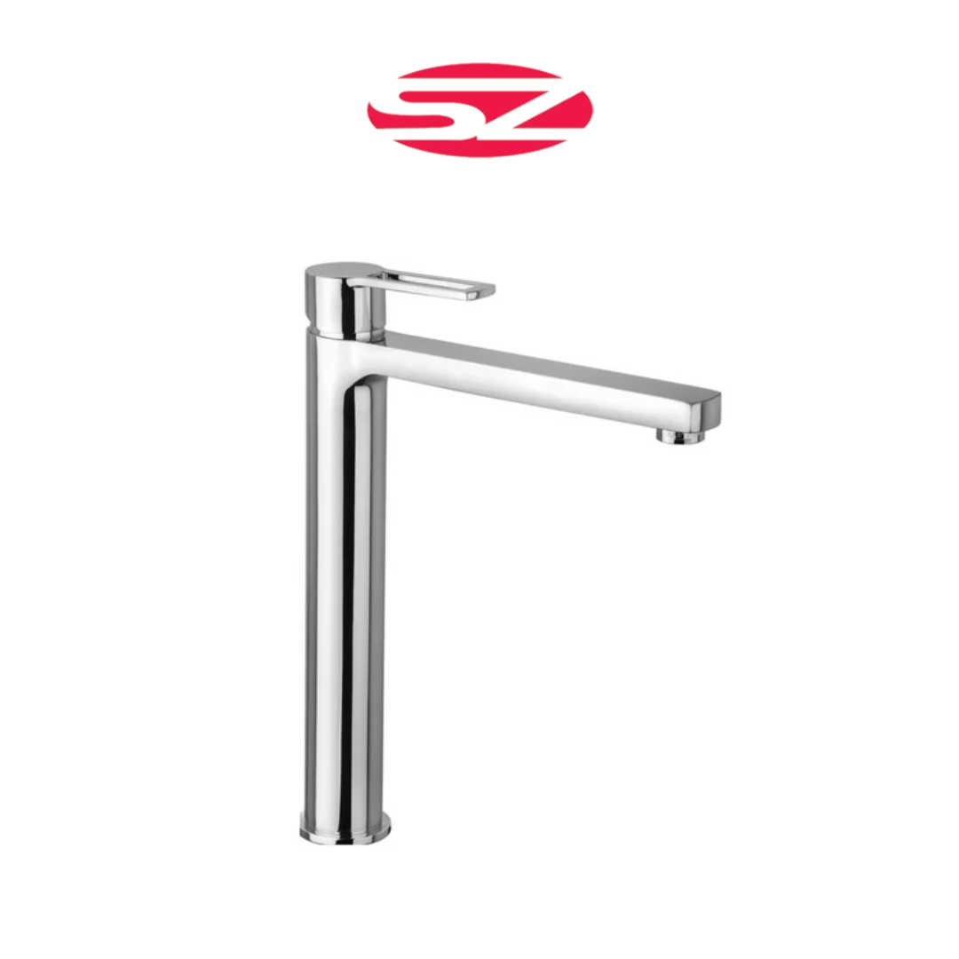 PAFFONI Rubinetto Miscelatore Lavabo Prolungato Cromato Senza Scarico Serie Ringo RIN081CR