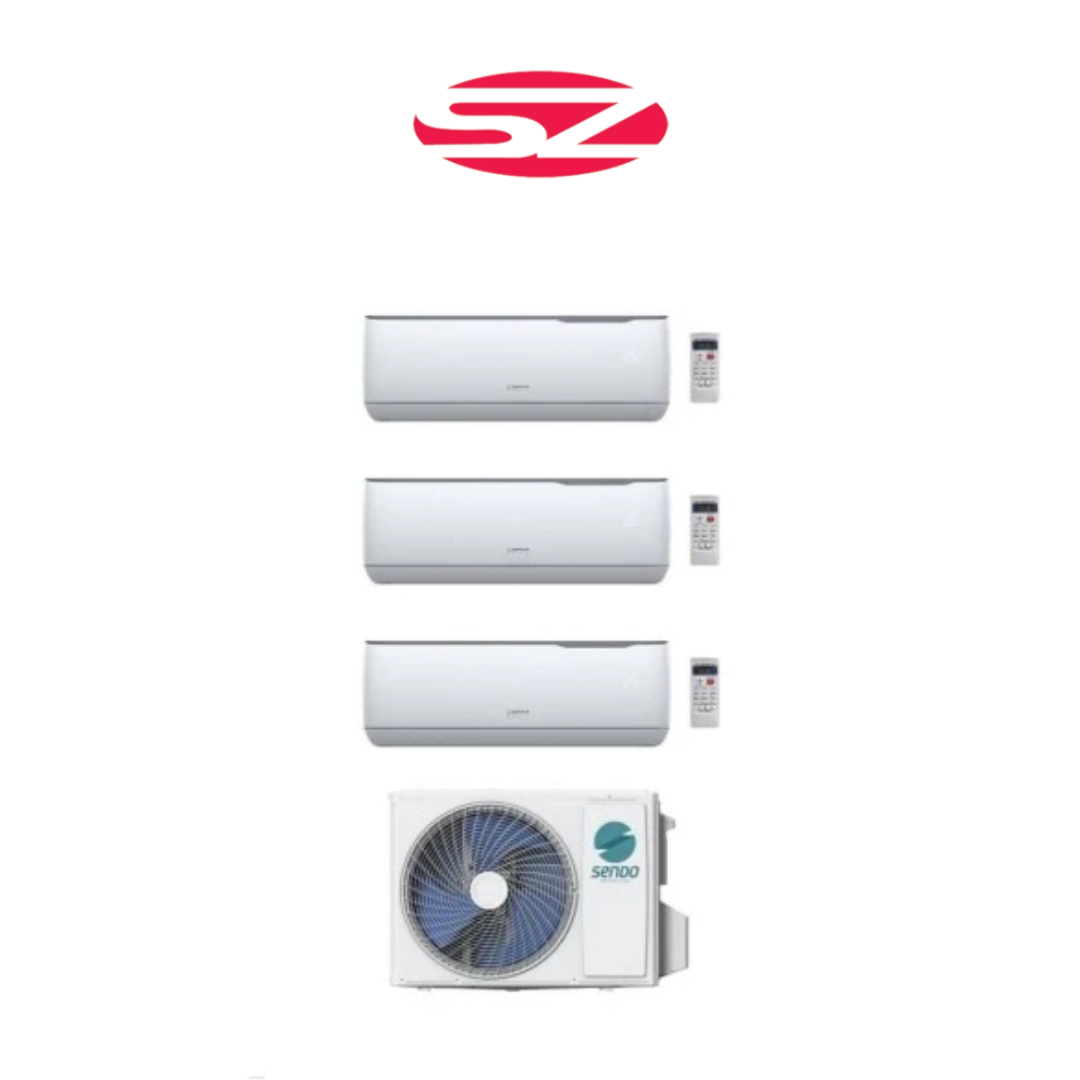 Condizionatore Climatizzatore Sendo Aeolos Trial Split 12+12+12 M.E. 36000 BTU WI-FI