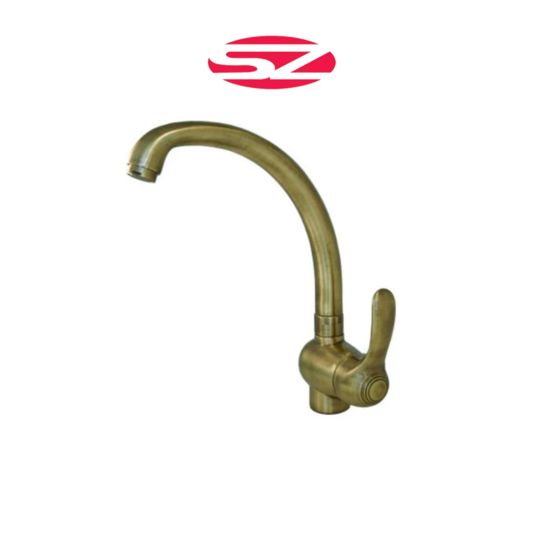 PAFFONI Rubinetto Miscelatore Lavello Cucina Bronzato Serie Flavia FA181BR