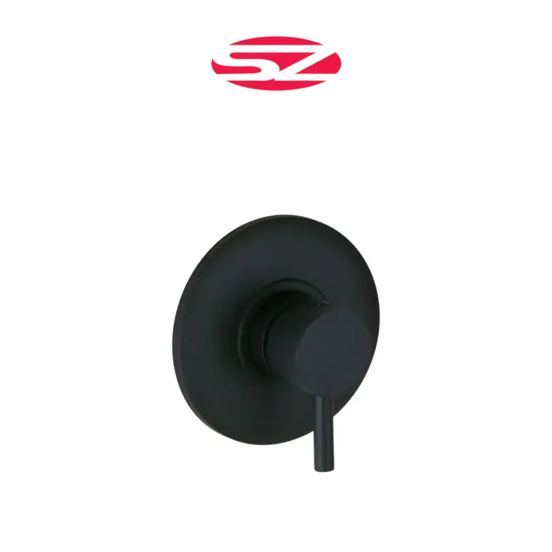 PAFFONI Rubinetto Miscelatore Incasso Doccia 1 Uscita Nero Opaco Serie Light LIG010NO