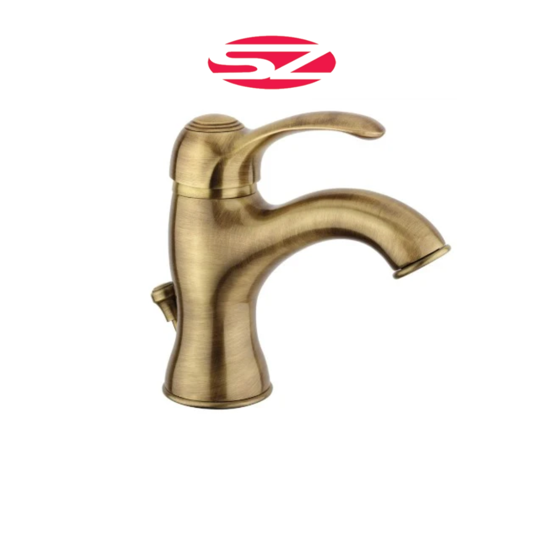 PAFFONI Rubinetto Miscelatore Lavabo Bronzato Serie Flavia FA075BR