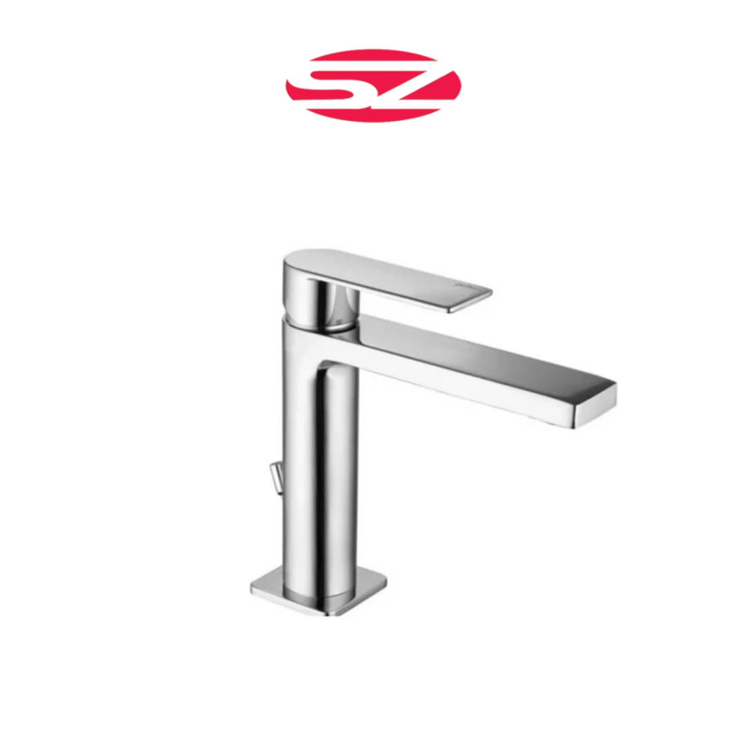 PAFFONI Rubinetto Miscelatore Lavabo Cromato Con Piletta Clic-Clac Serie Tango TA071KCR