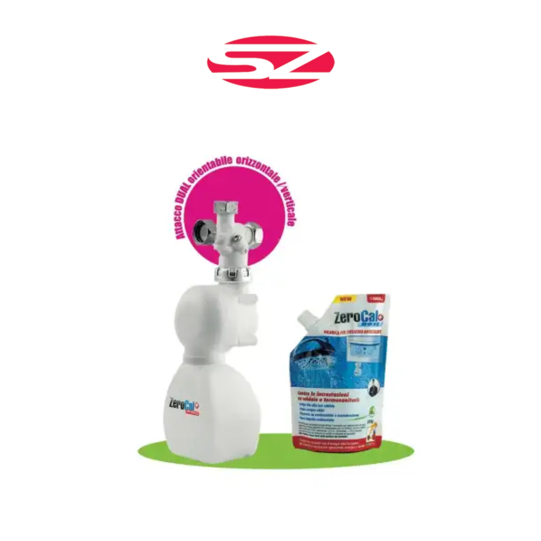Dosatore Anticalcare liquido per Caldaia Gel Zerocal+ Pro dual da 1/2 pollice 10508050