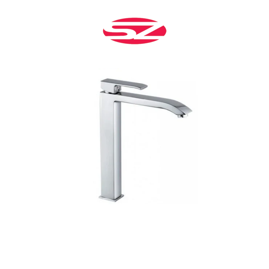 PAFFONI Rubinetto Miscelatore Lavabo Prolungato Cromato con Scarico Clic-Clac Serie Level LES081KCR