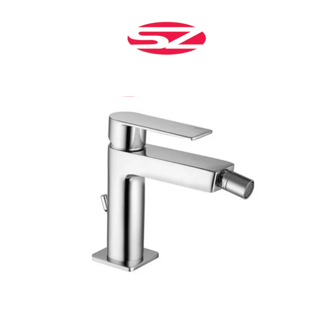 PAFFONI Rubinetto Miscelatore Bidet Cromato Con Piletta Clic-Clac Serie Tango TA131KCR