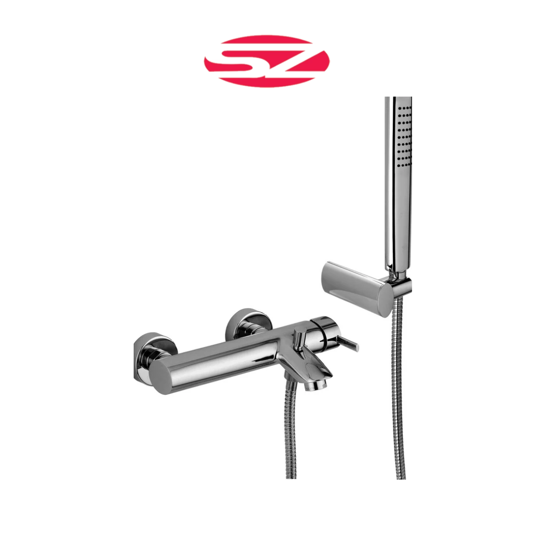 PAFFONI Rubinetto Miscelatore vasca/doccia con Deviatore Cromato Serie Berry BR026CR