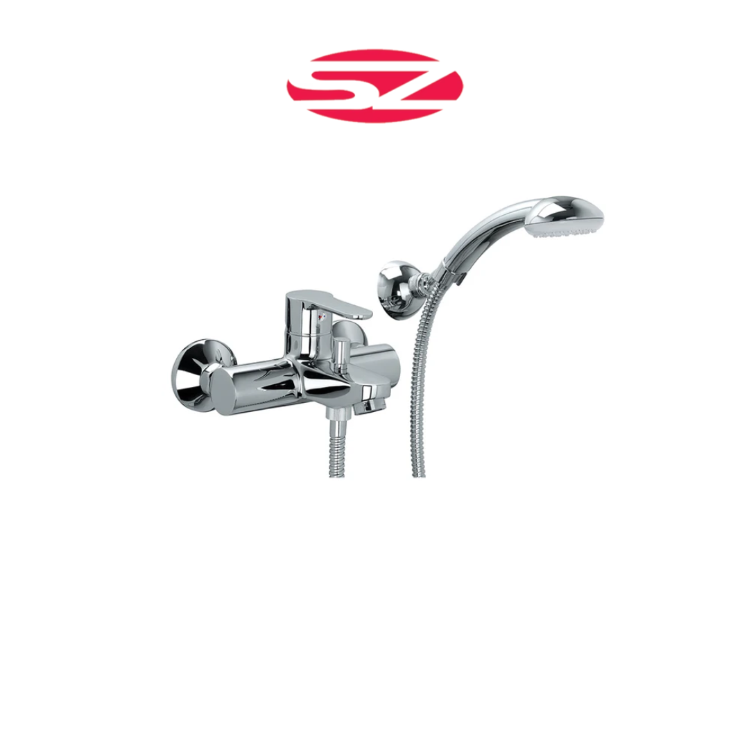 PAFFONI Rubinetto Miscelatore vasca/docciacon Deviatore Cromato Serie Blu BLU023CR