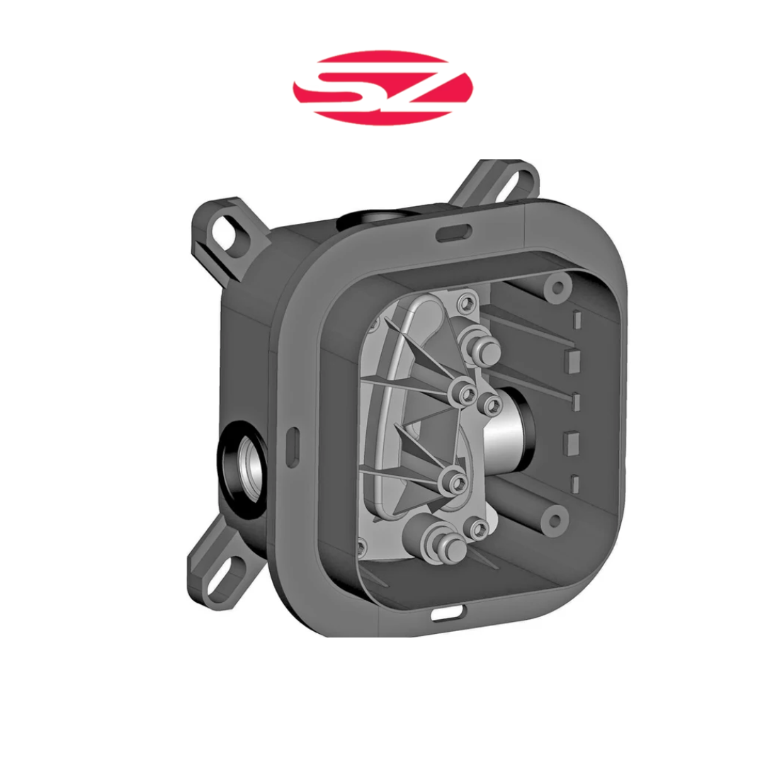 PAFFONI Set Incasso Universale per Miscelatori Doccia Senza Set Esterno PBOX001