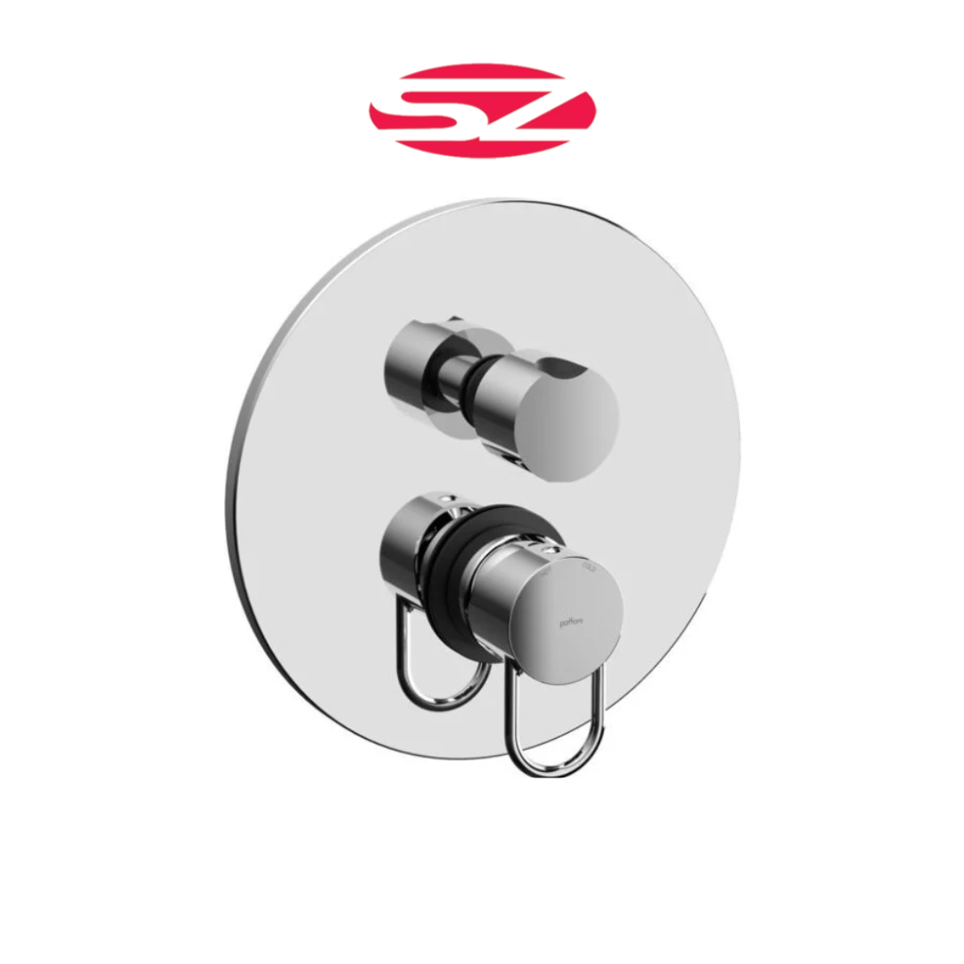 PAFFONI Rubinetto Miscelatore Incasso Doccia con Deviatore 3 Uscite Cromato Serie Joker JK019CR