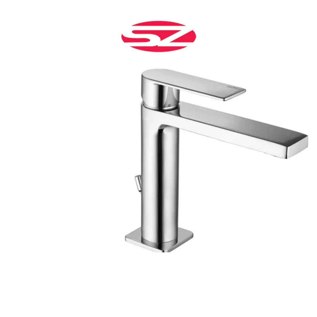 PAFFONI Rubinetto Miscelatore Lavabo Cromato Con Piletta Clic-Clac Serie Tango TA071KCR