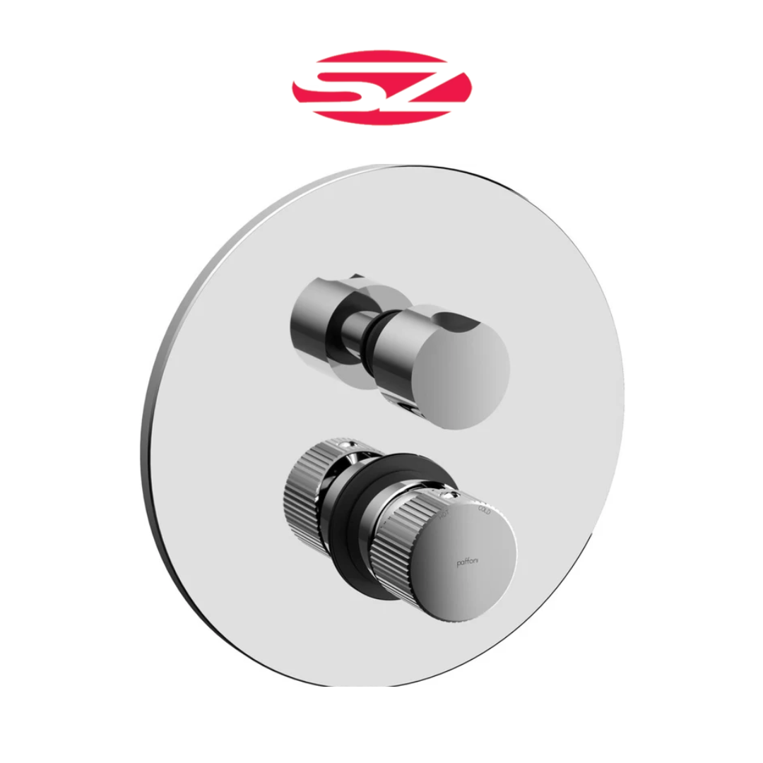 PAFFONI Rubinetto Miscelatore Incasso Doccia con Cartuccia Deviatore 3 Uscite Cromato Serie JO JO019CR