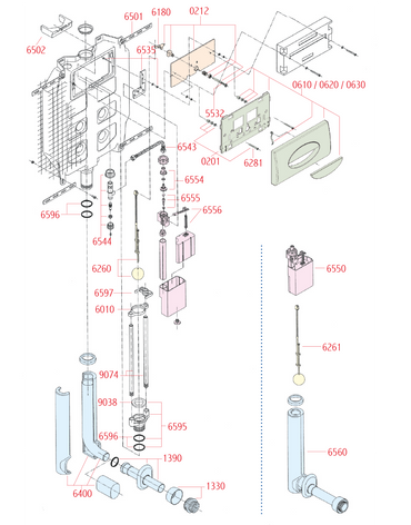 PUCCI Sportello Sara completo Vite Registro M8 80000212