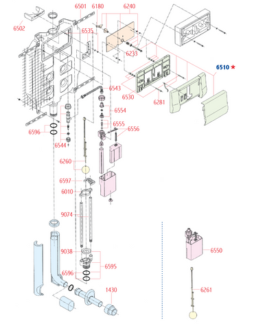 PUCCI Sportello Sara completo Vite Registro M8 80006240