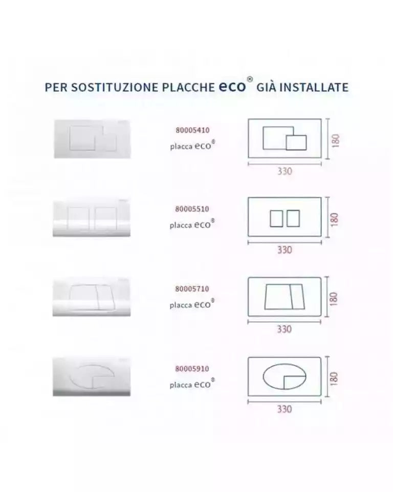 PUCCI Placca Eco Cromo 80005412 (FUORI PRODUZIONE)